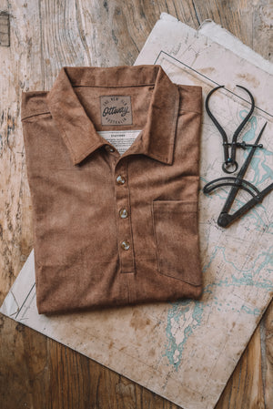 Stafford - Suede Long Sleeve Shirt