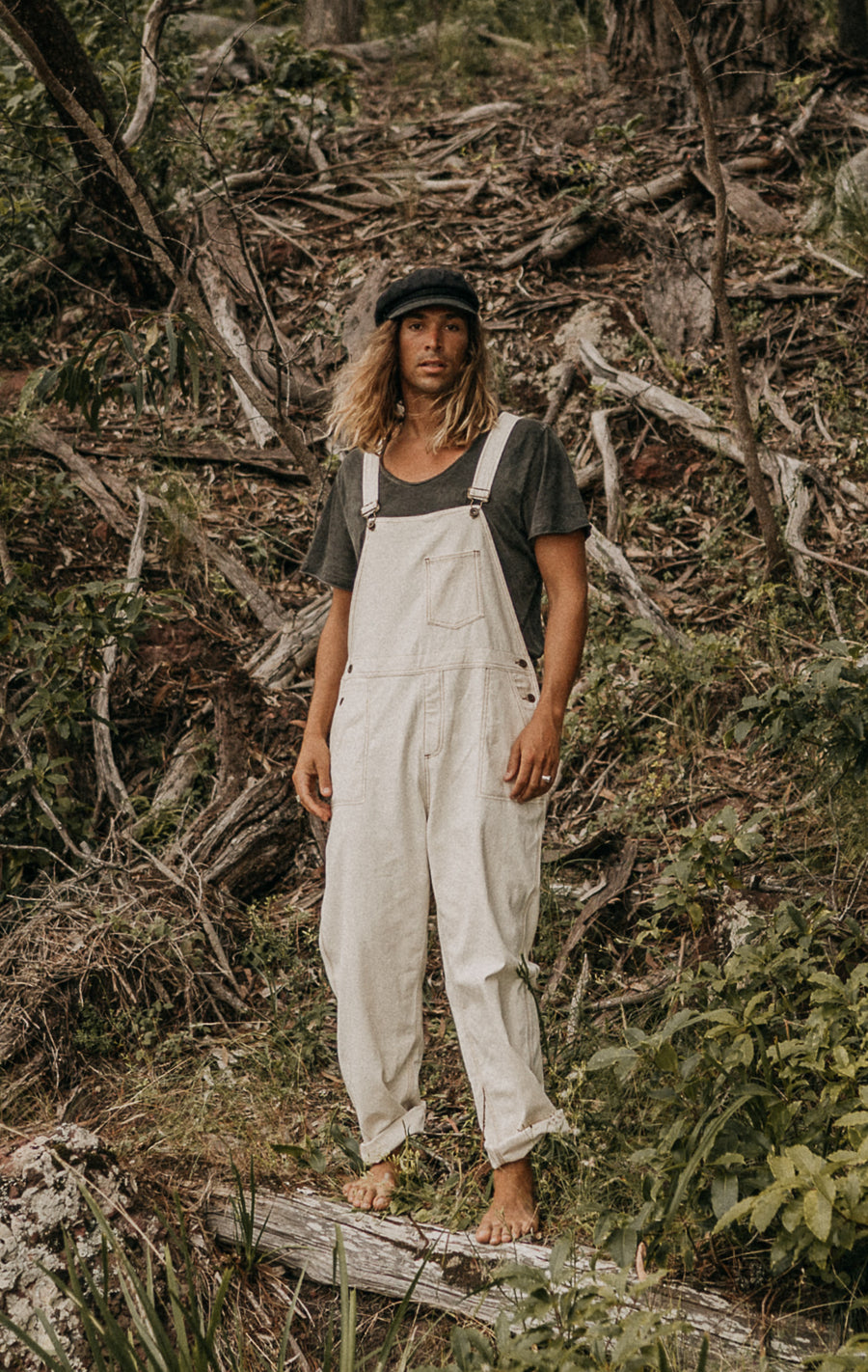 JACKS - Off-White Overalls