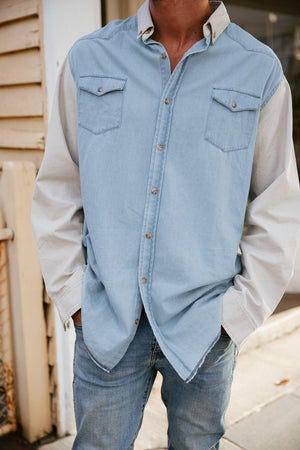 Blueford - Denim Long Sleeve Shirt